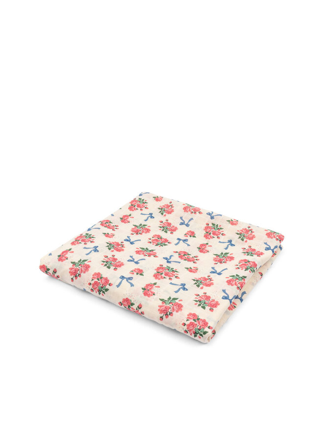 Big muslin swaddle - Bella rosita
