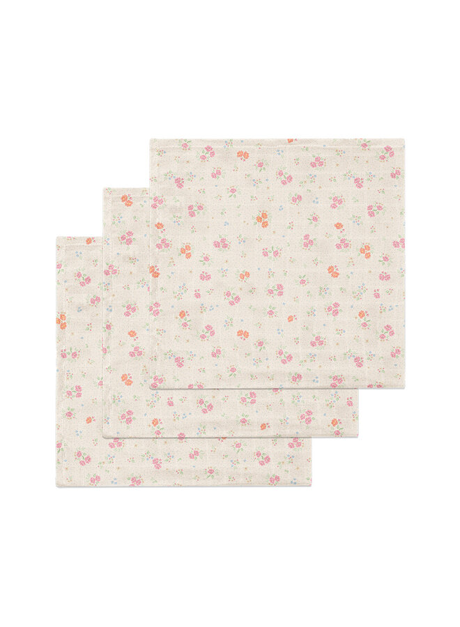 3 pack muslin cloth - Nonoka