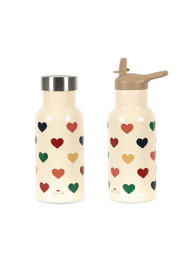 Konges Sløjd - Thermo bottles - Bon coeur coloré