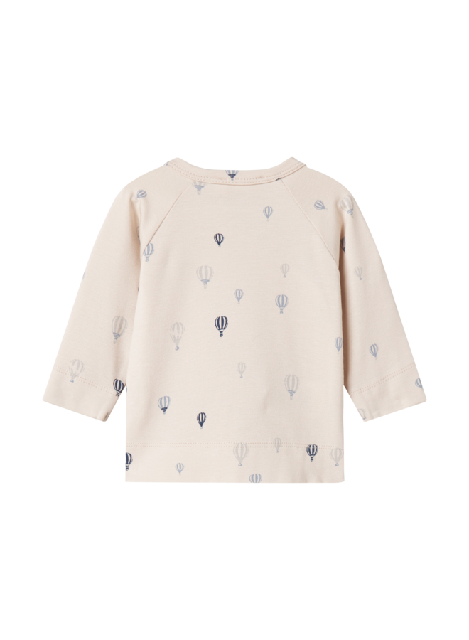 MarMar Copenhagen - Tuti Wrap LS modal smooth print - Air balloon