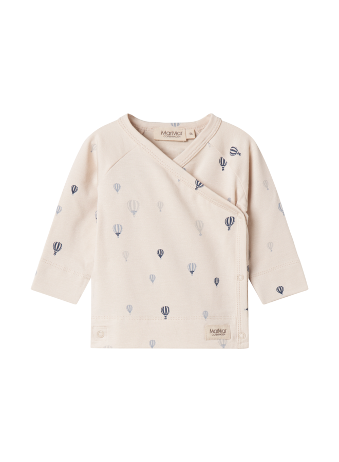 MarMar Copenhagen - Tuti Wrap LS modal smooth print - Air balloon