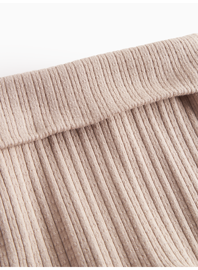 MarMar Copenhagen - Piva modal smooth rib - Soft beige