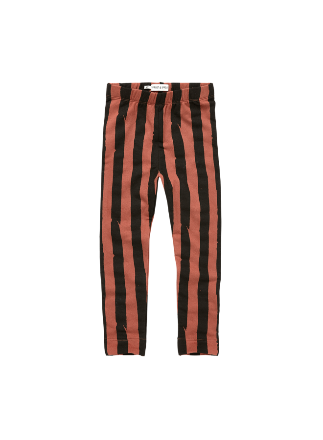 Sproet & Sprout - Winter legging painted stripe - Macaron