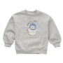 Sproet & Sprout - Sweatshirt space cat - Grey melee