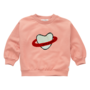 Sproet & Sprout - Sweatshirt heart Saturn - Peach parfait