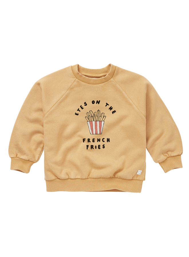 Sweatshirt french fries - Sand