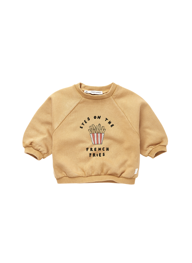 Sproet & Sprout - Sweatshirt french fries - Sand