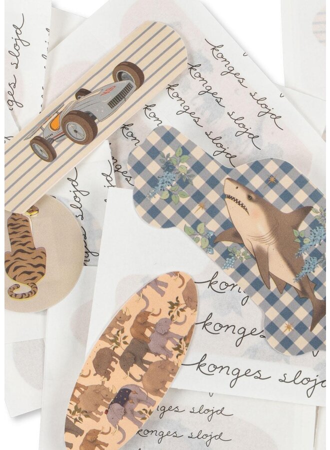 Konges Sløjd - Kiss and comfort bandages - Blue mix