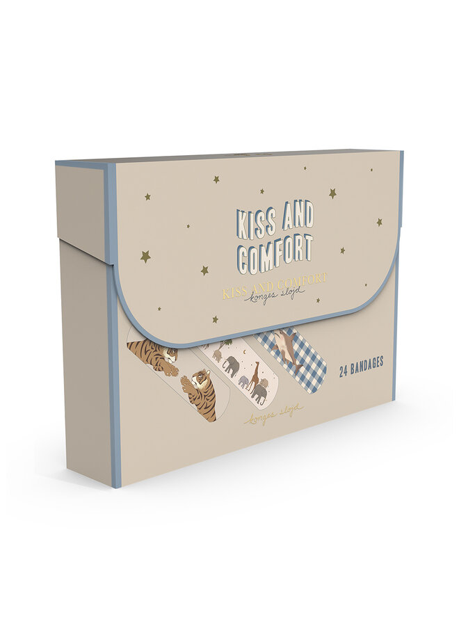 Kiss and comfort bandages - Blue mix