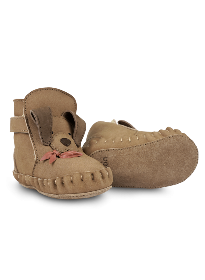 Donsje Amsterdam - Junus booties western dog - Truffle nubuck