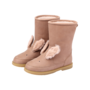 Donsje Amsterdam - Wadudu exclusive boots fluffy bunny - Hazelnut leather