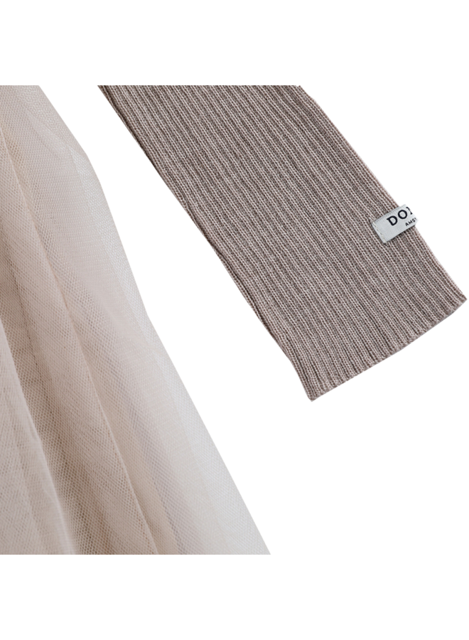 Donsje Amsterdam - Lotus dress – Rose grey