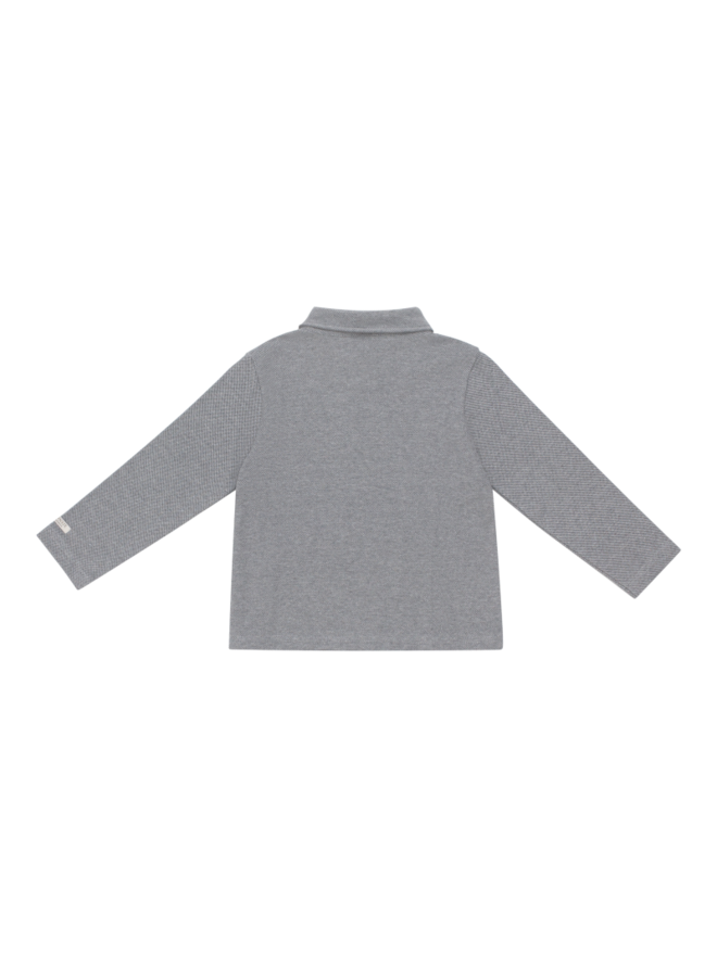 Donsje Amsterdam - Bastijn shirt – Dark spruce melange