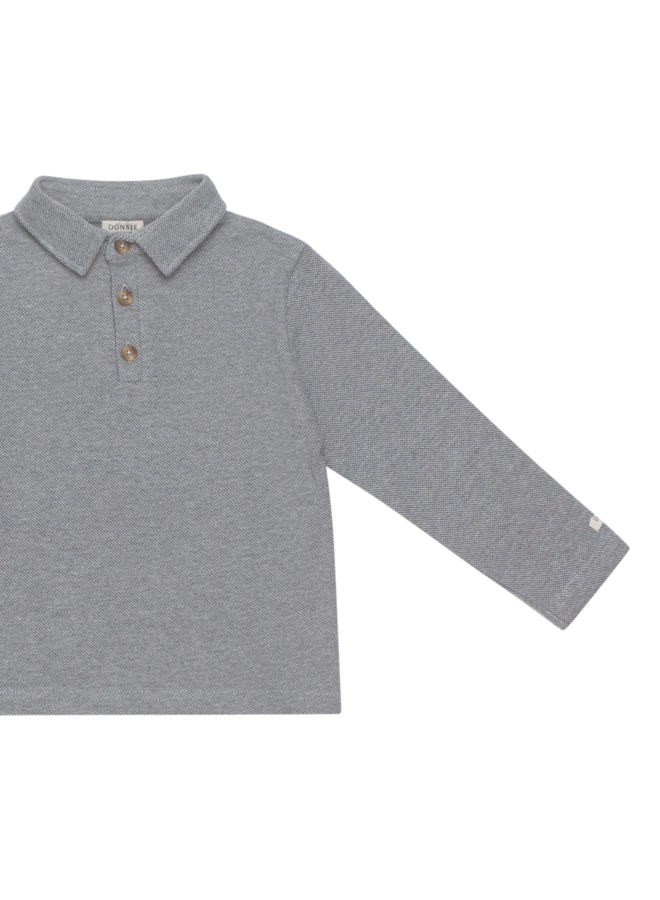 Donsje Amsterdam - Bastijn shirt – Dark spruce melange