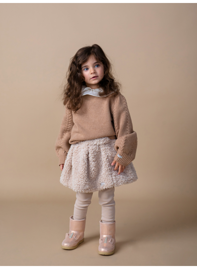 Donsje Amsterdam - Kasine merino wool sweater – Hazelnut