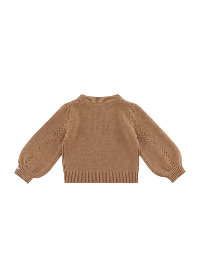 Donsje Amsterdam - Kasine merino wool sweater – Hazelnut