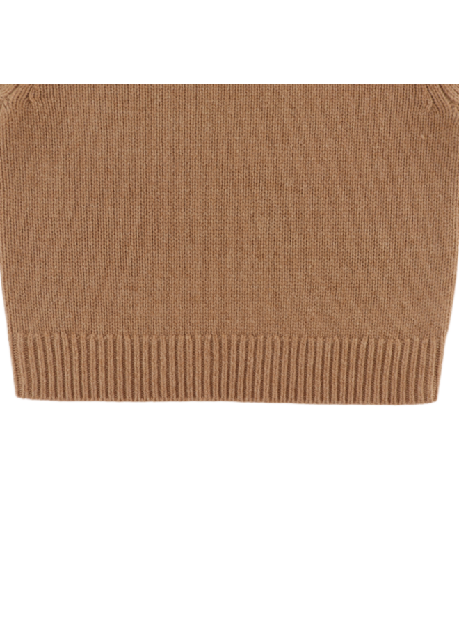 Donsje Amsterdam - Kasine merino wool sweater – Hazelnut