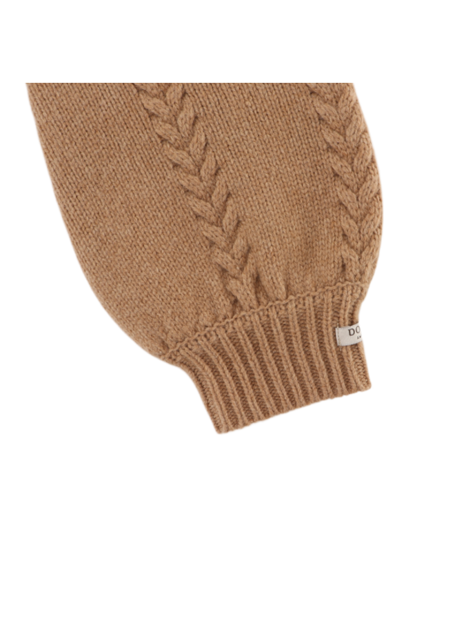 Donsje Amsterdam - Kasine merino wool sweater – Hazelnut