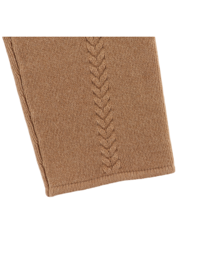 Donsje Amsterdam - Sulien merino wool trousers – Hazelnut