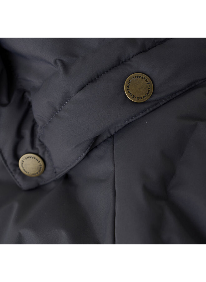 Enfant - Jacket quilt solid - Ebony