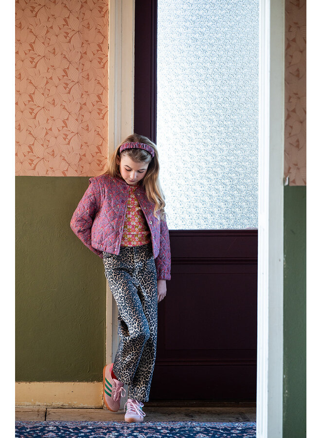 Petit Blush - Bomber jacket - Jaipur flower AOP