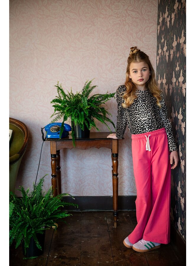 Petit Blush - Puff longsleeve - Leopard