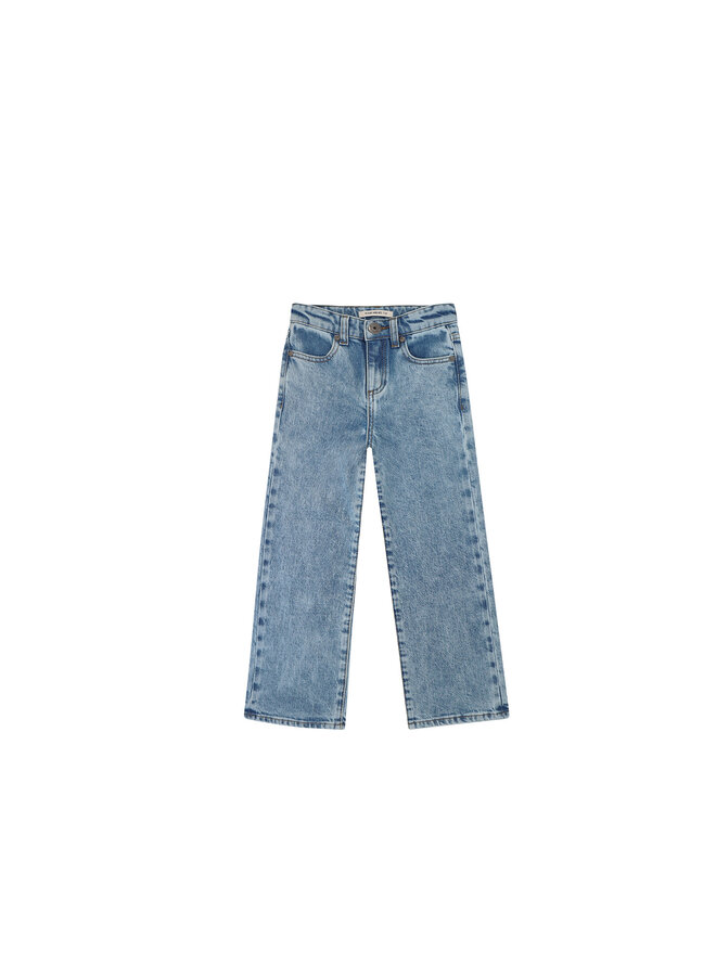 Your Wishes - Denim wide leg pants - Sky blue