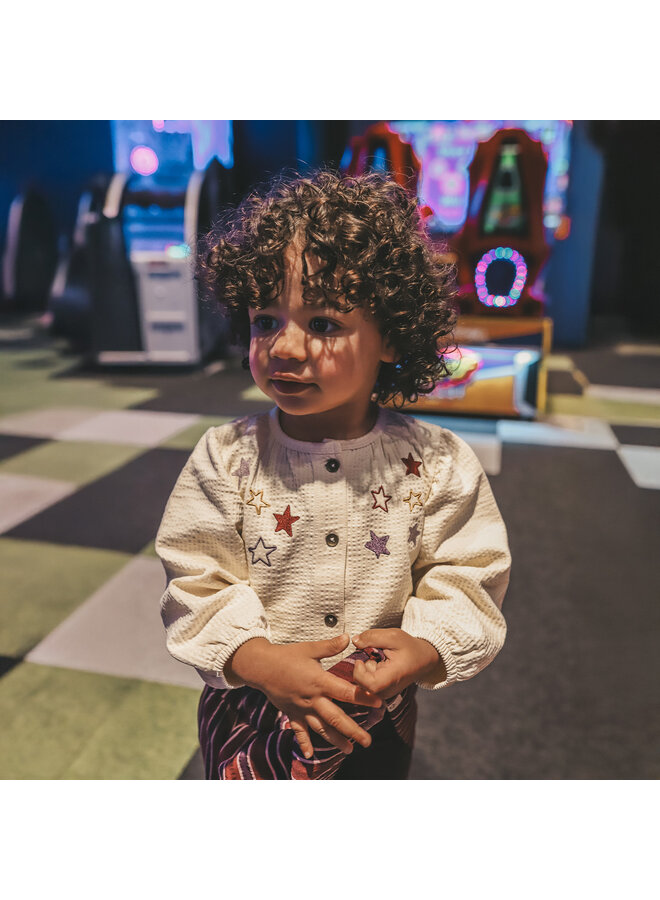 Your Wishes - Rolo fluid blouse - Birch