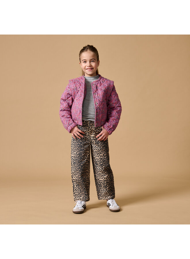 Petit Blush - Bomber jacket - Jaipur flower AOP