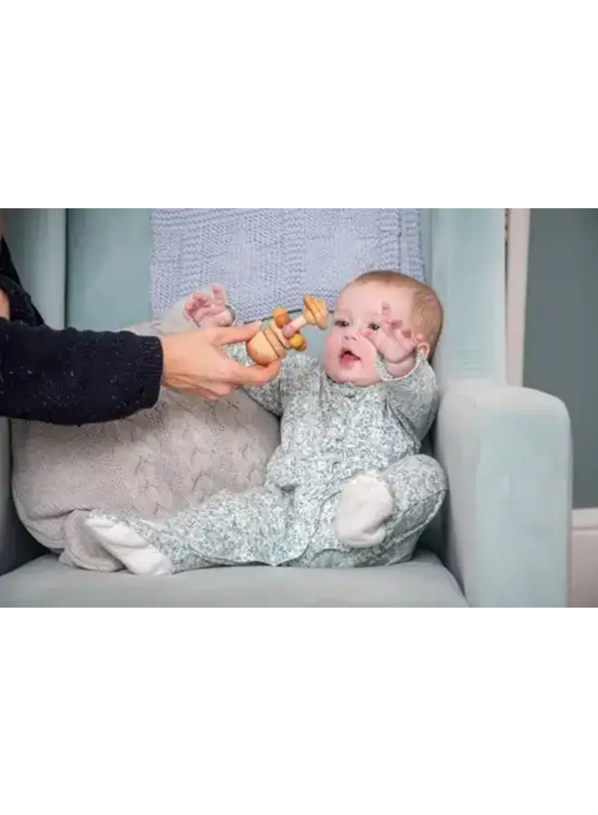 Tickit - Silisoft kralen bijtspeelgoed - Aarde kleuren