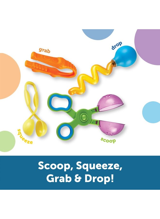 Learning Resources - Helping hands - Fine motor tool set
