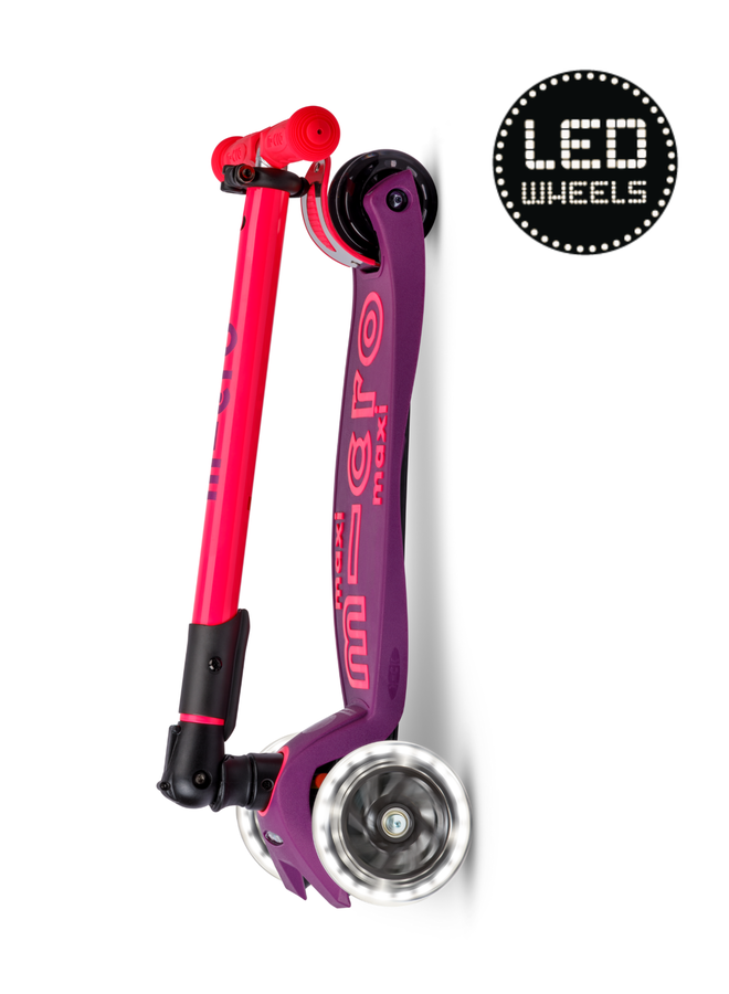 Micro step - Maxi Micro inklapbaar LED – Paars/Roze neon