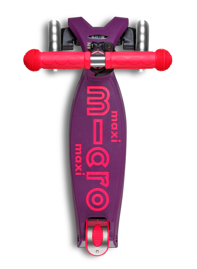 Micro step - Maxi Micro inklapbaar LED – Paars/Roze neon