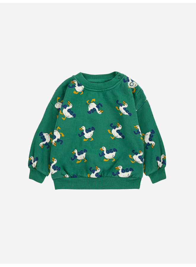 La Oca all over sweatshirt - Green