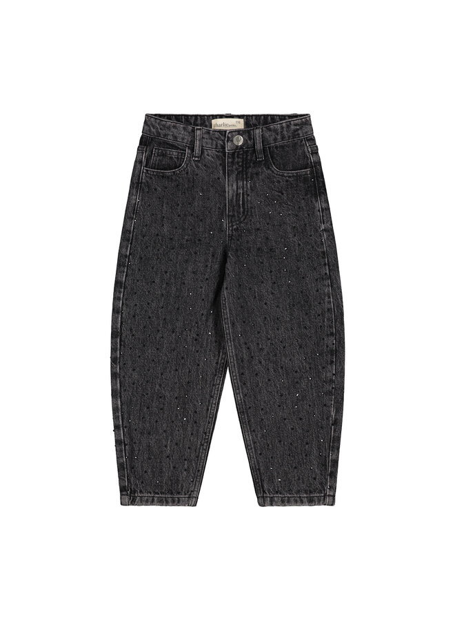 Lou balloon jeans - Black