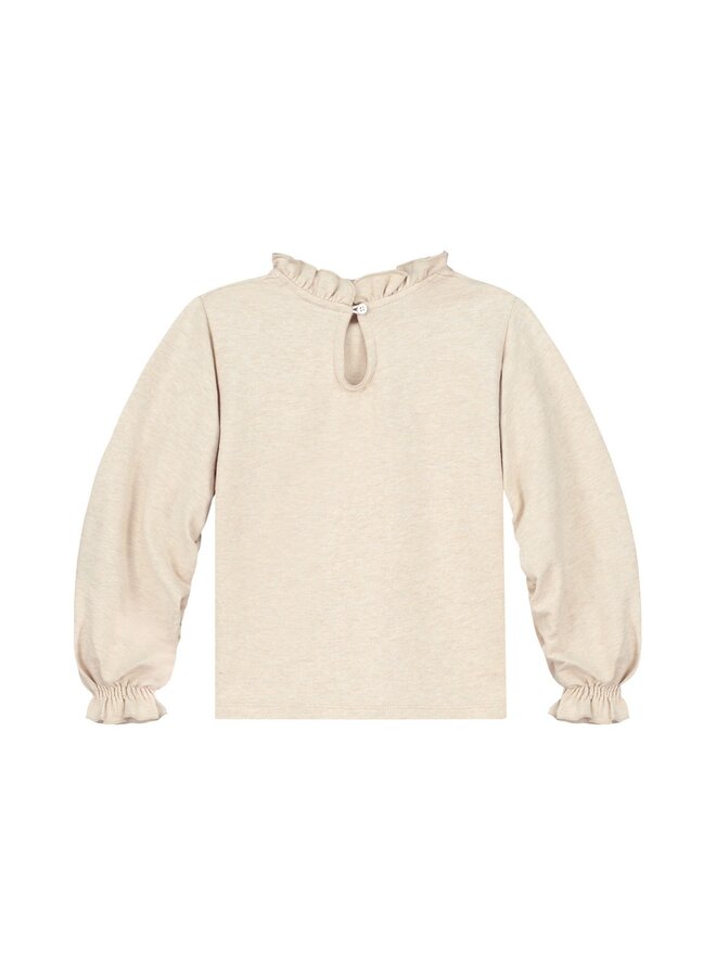 Charlie Petite - Juniper longsleeve - Beige melange