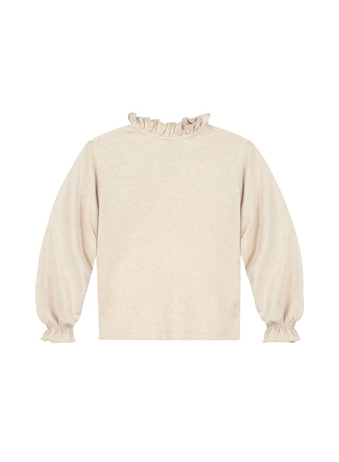 Charlie Petite - Juniper longsleeve - Beige melange