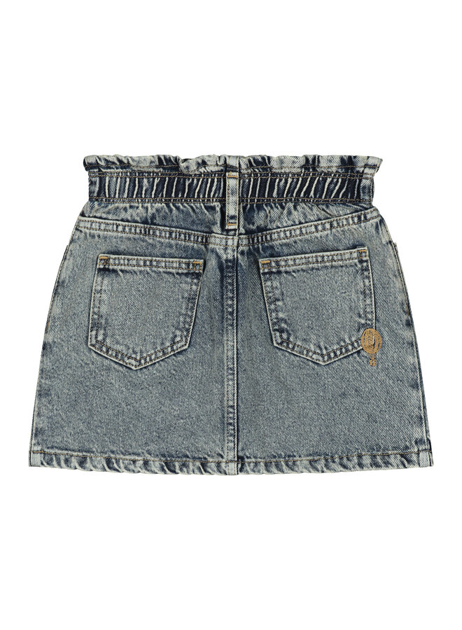 Charlie Petite - Jada skirt - Vintage blue