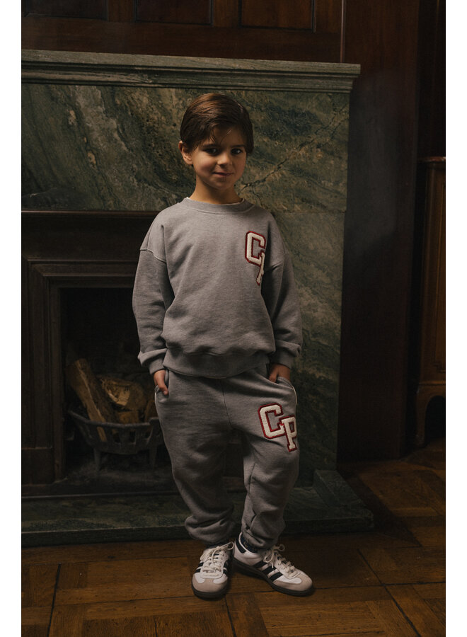 Charlie Petite - Jordan pants - Grey melange