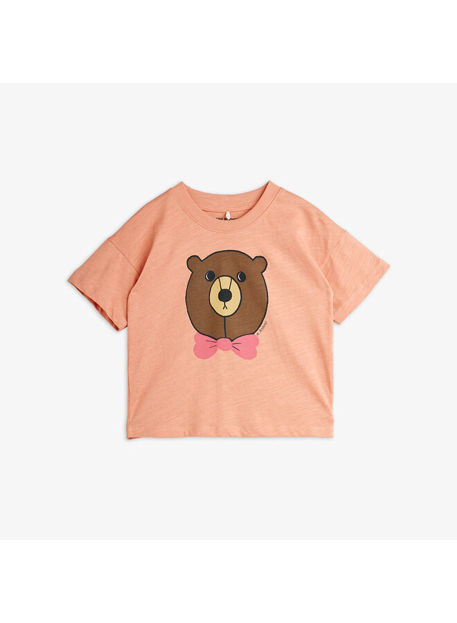Mini Rodini - Bear sp ss tee - Pink
