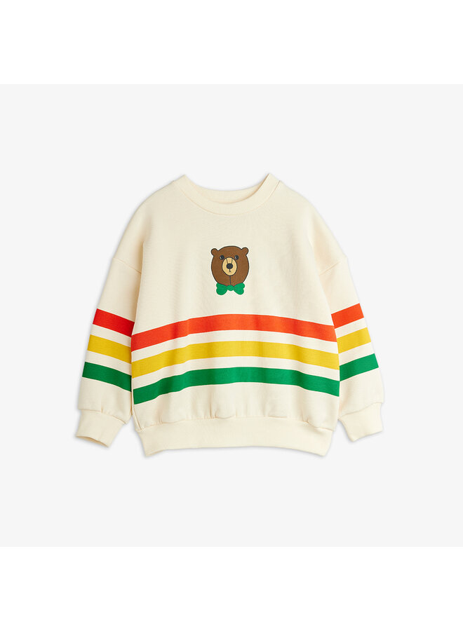 Bear stripe sweatshirt - Offwhite