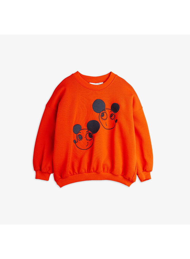 Ritzratz emb sweatshirt - Red