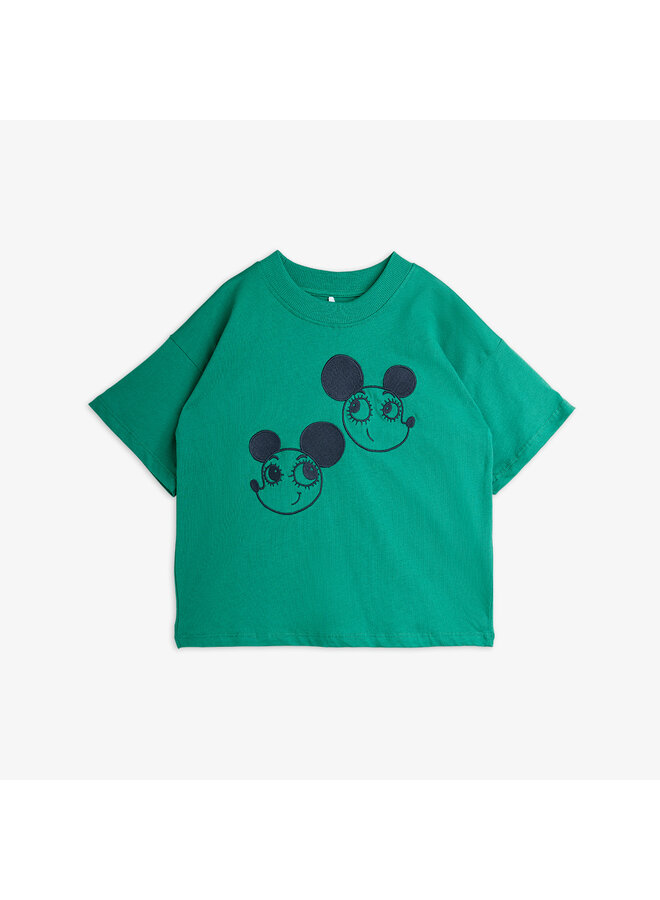 Ritzratz emb ss tee - Green