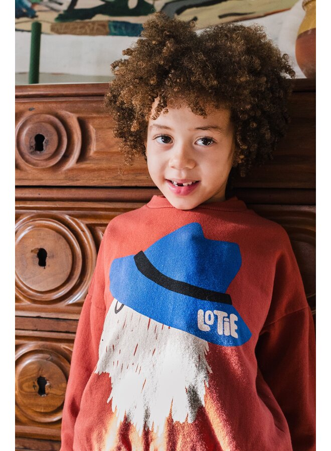 Lötiekids - Sweatshirt chill dog - Tile