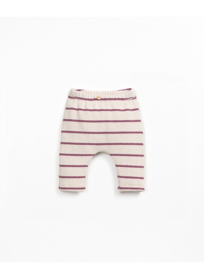 BABY - Striped jersey leggings – Amora