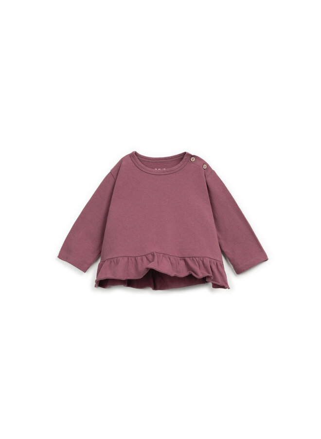 Play Up - MINI – Striped jersey LS t-shirt – Amora