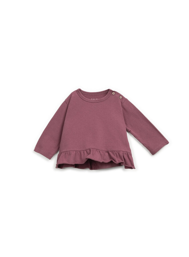 Play Up - MINI – Striped jersey LS t-shirt – Amora