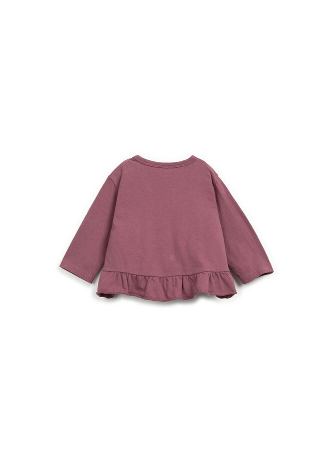 Play Up - MINI – Striped jersey LS t-shirt – Amora
