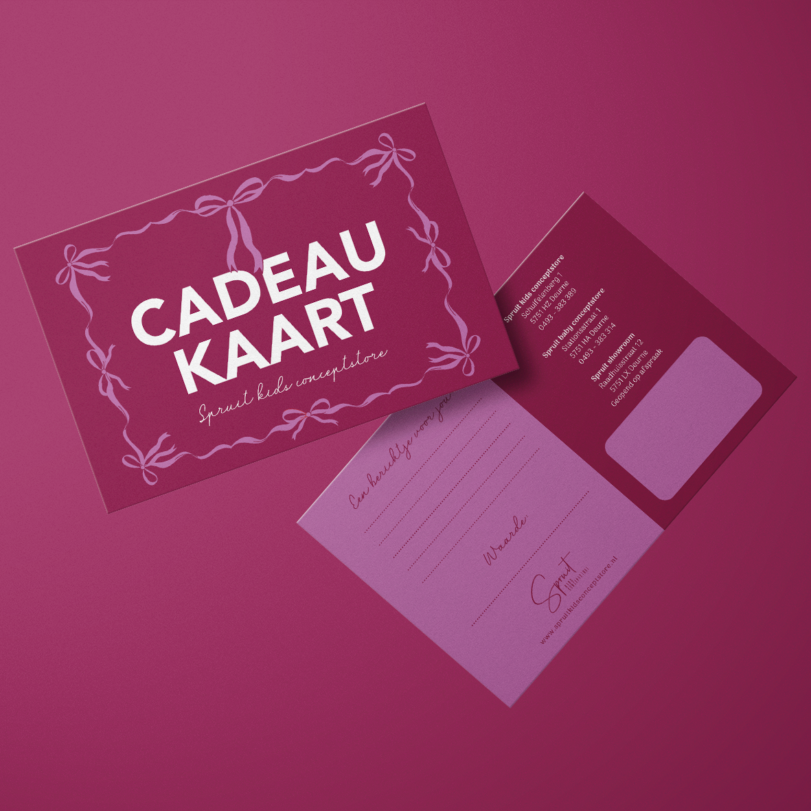 Cadeaubon - Thema Kids