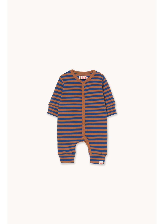 Tiny Cottons - Stripes rib one piece